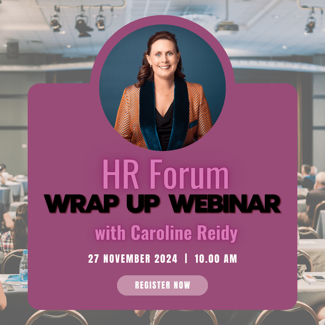 HR Forum Wrap Up Webinar