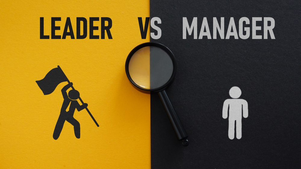What is the difference between leadership and management?